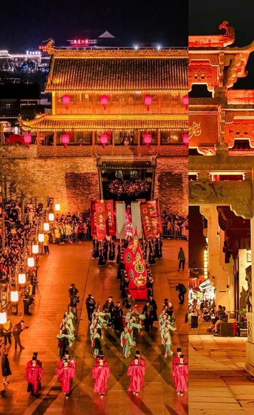 Huizhou Ancient City traditional street