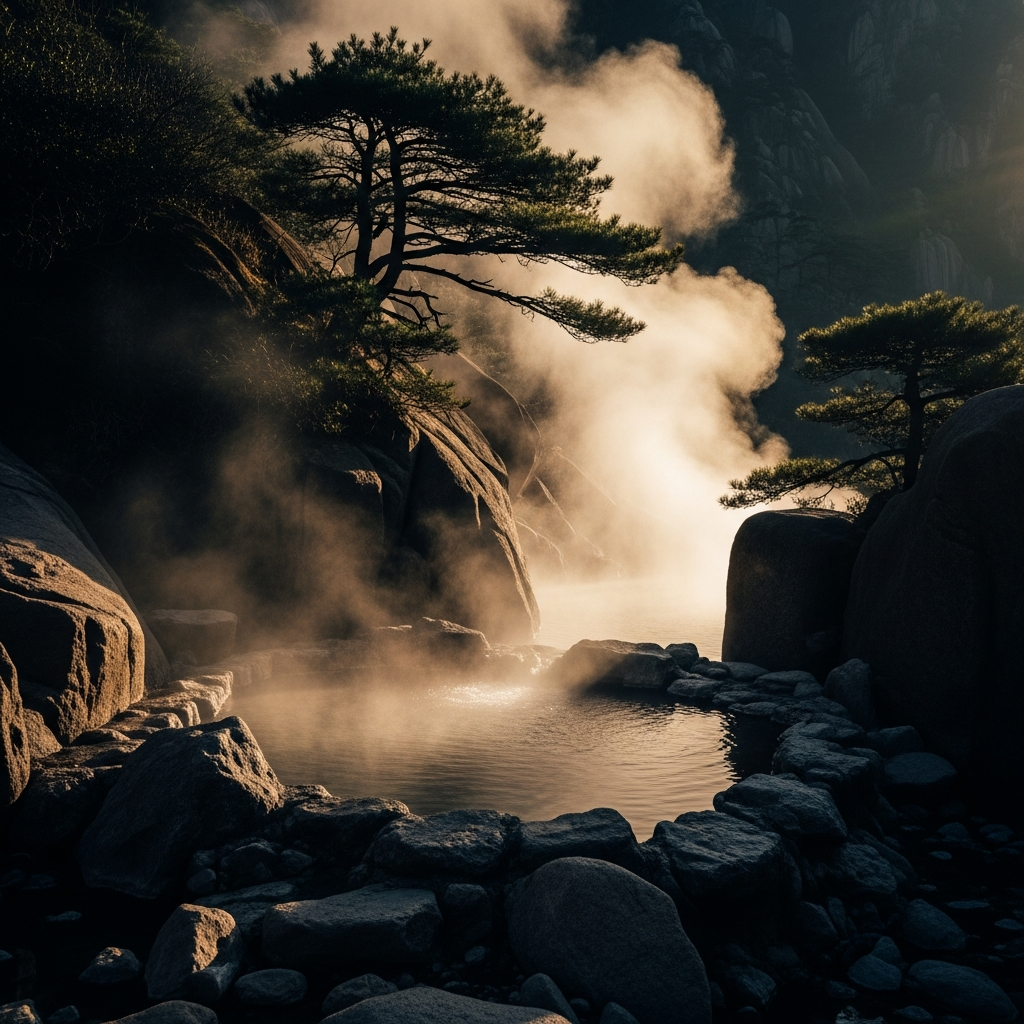 Huangshan hot spring