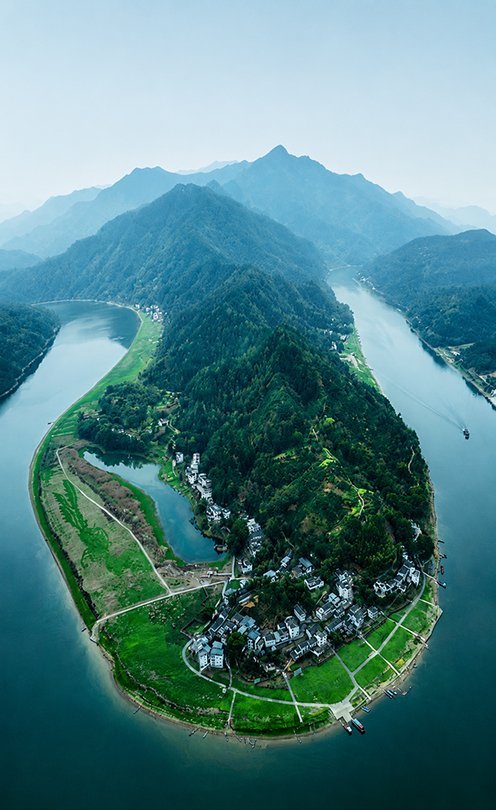 Xin'an River countryside